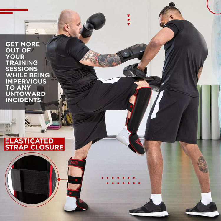 Fuß-/ Schienbeinschoner für Boxen, MMA & Muay Thai