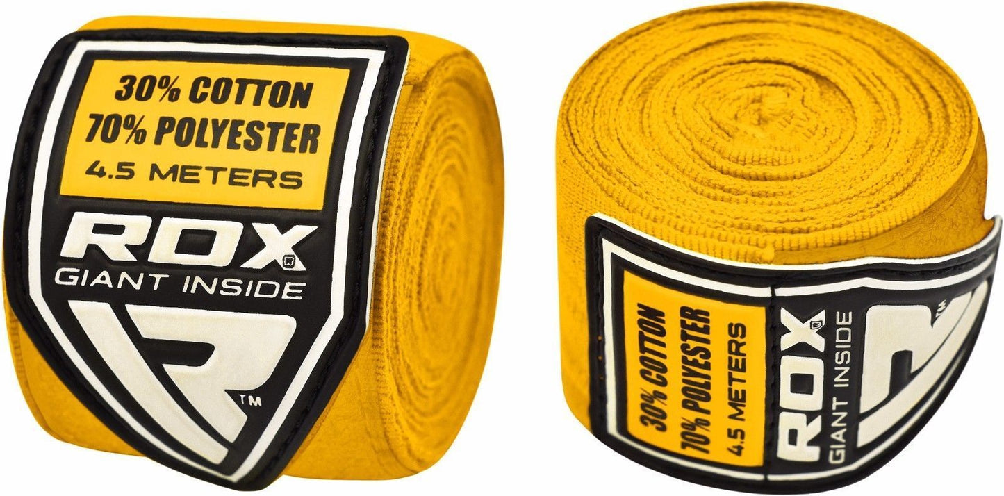 RDX Halbelastische Handbandagen 4,5m lang