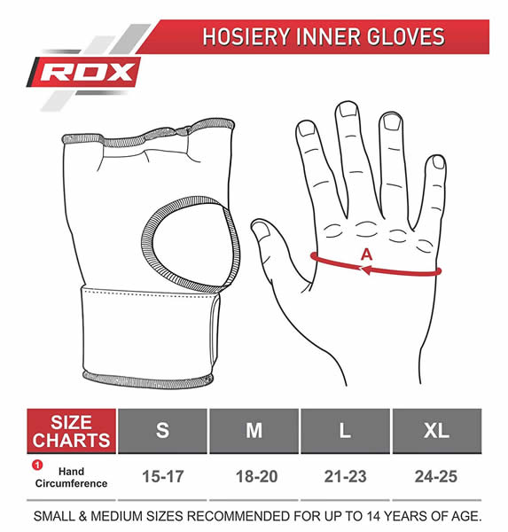 RDX GEL Innenhandschuhe