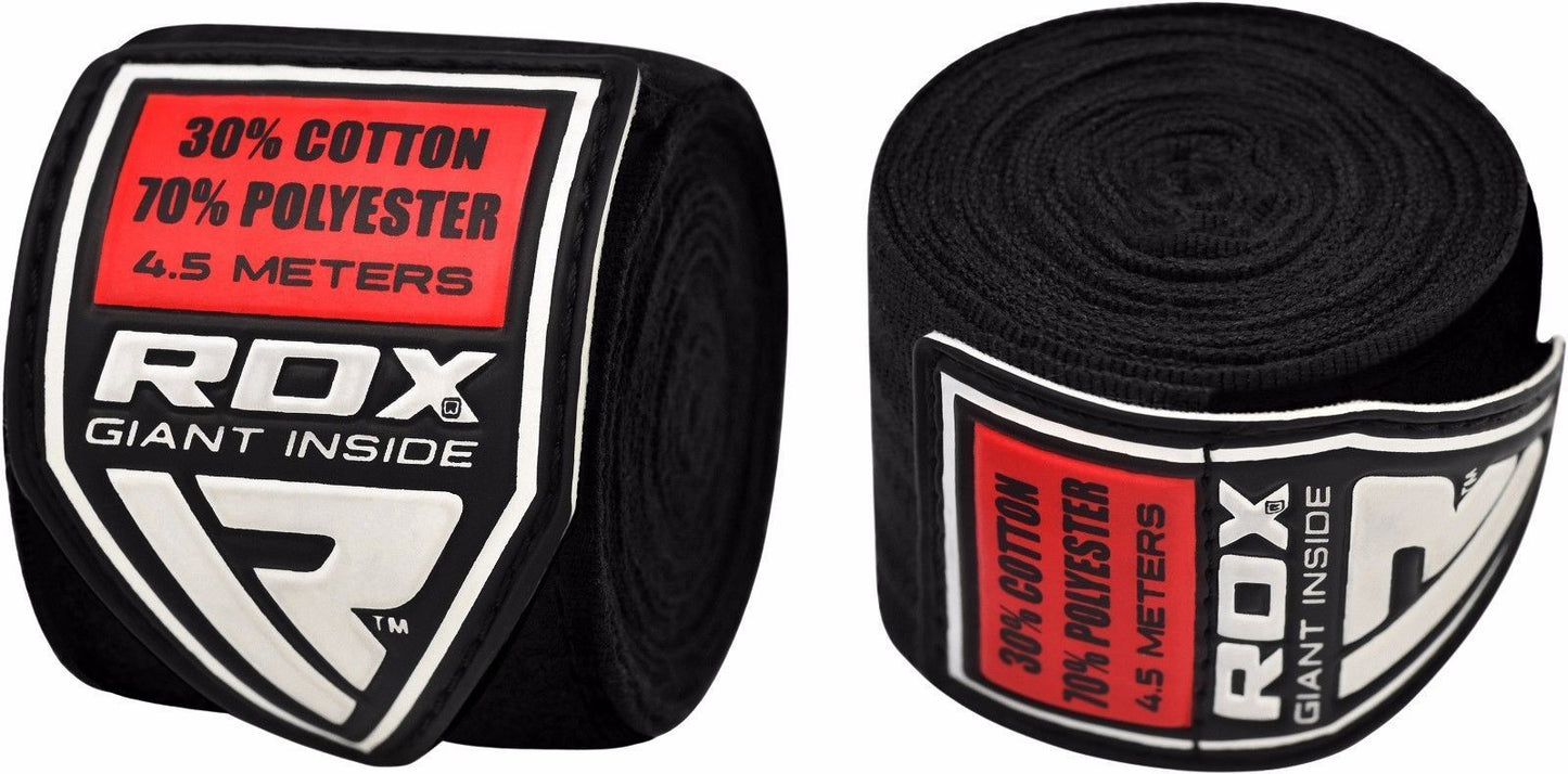 RDX Halbelastische Handbandagen 4,5m lang