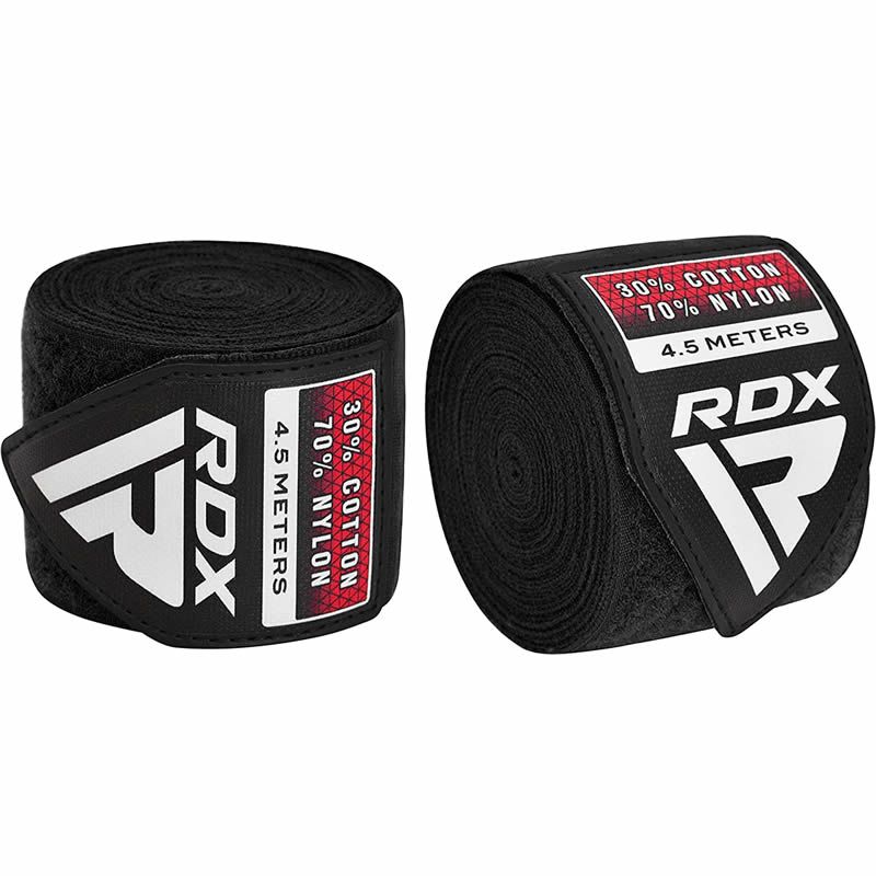 RDX Halbelastische Handbandagen 3er SET 4,5m lang (3 Paar)
