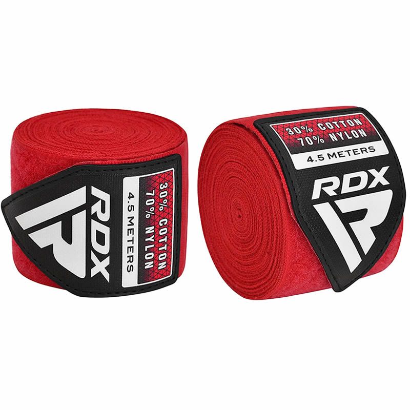 RDX Halbelastische Handbandagen 3er SET 4,5m lang (3 Paar)