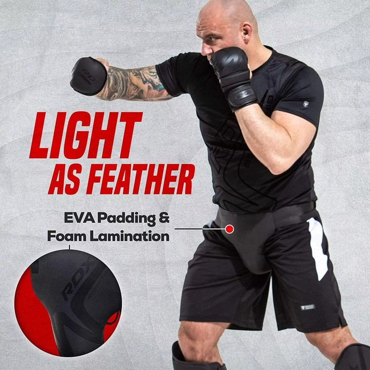 Tiefschutz für Kampfsport – Schwarz, geeignet für Boxen & MMA