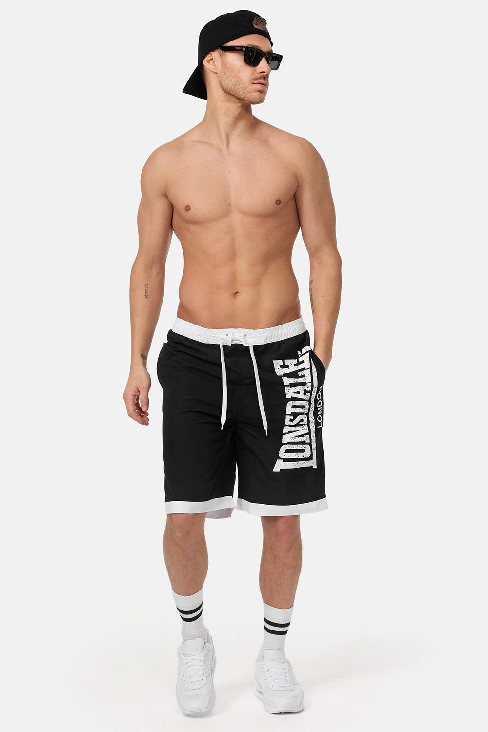 LONSDALE Shorts Clennel | Badeshorts