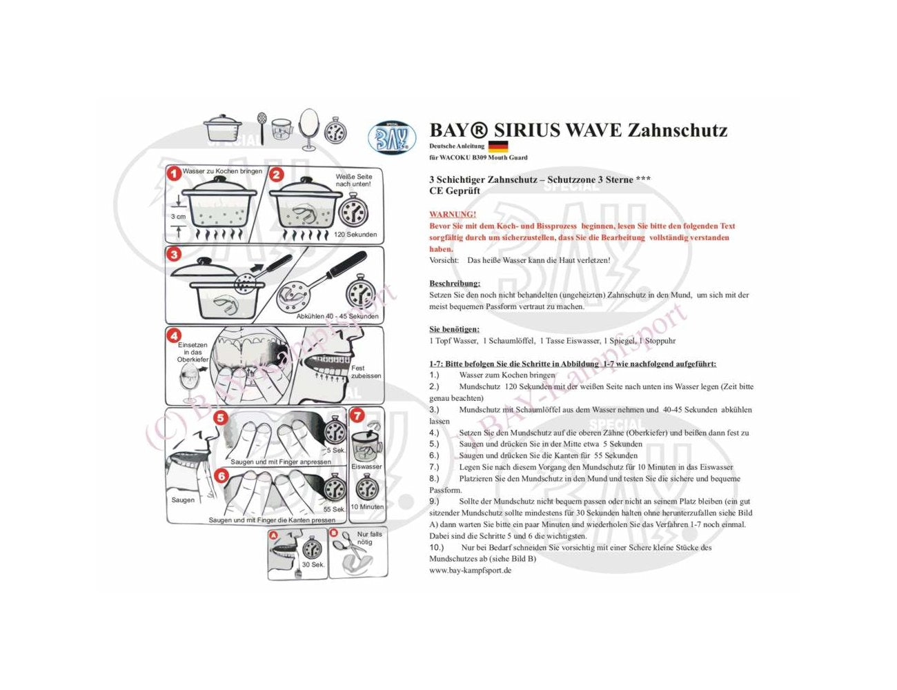BAY SIRIUS Zahnschutz