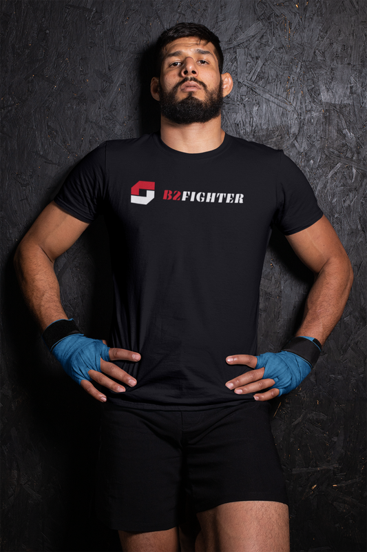 B2FIGHTER The Logo Essential T-Shirt Kampfsport Streetwear Look
