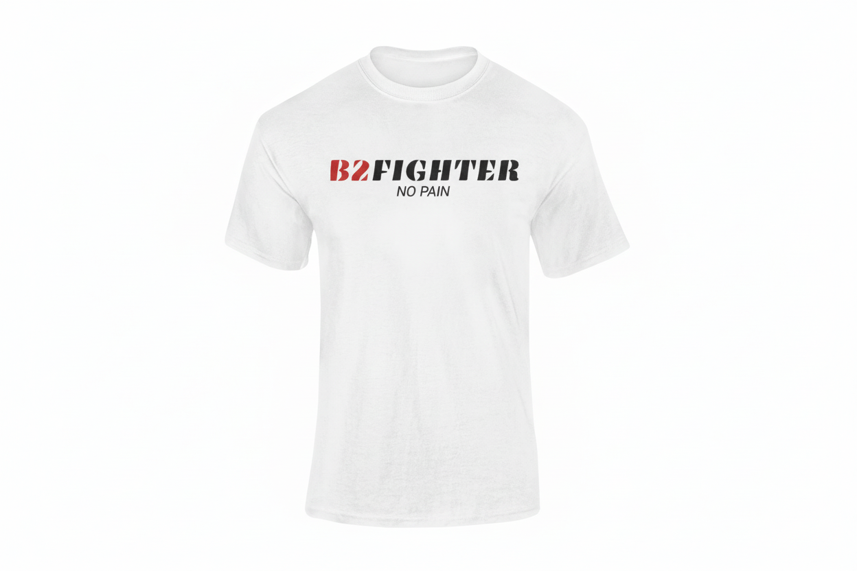 B2FIGHTER T-Shirt Classic Slogan
