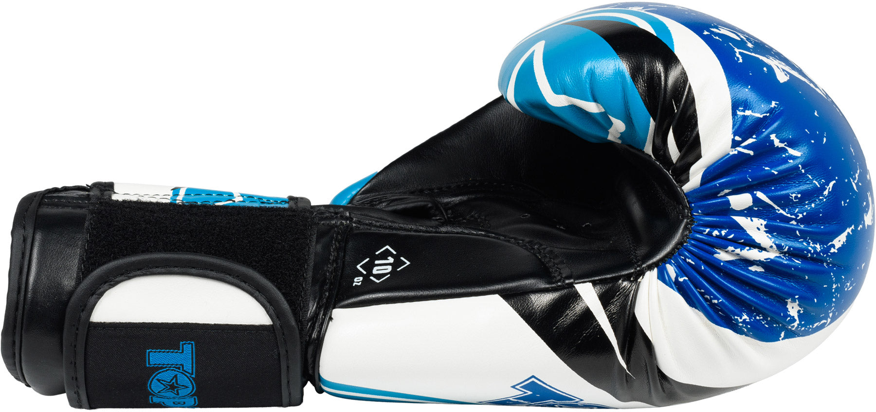 TOPTEN Urban Arts Boxhandschuhe ergonomische Form Seitenansicht
