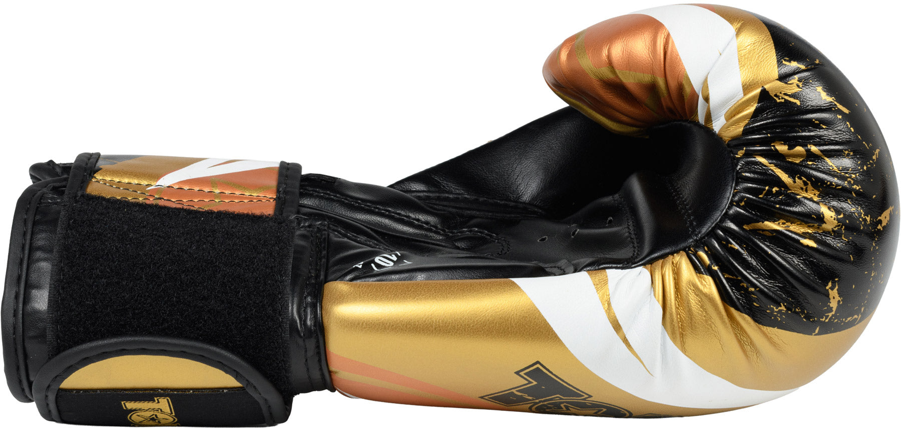 TOPTEN Urban Arts Boxhandschuhe ergonomische Form Seitenansicht
