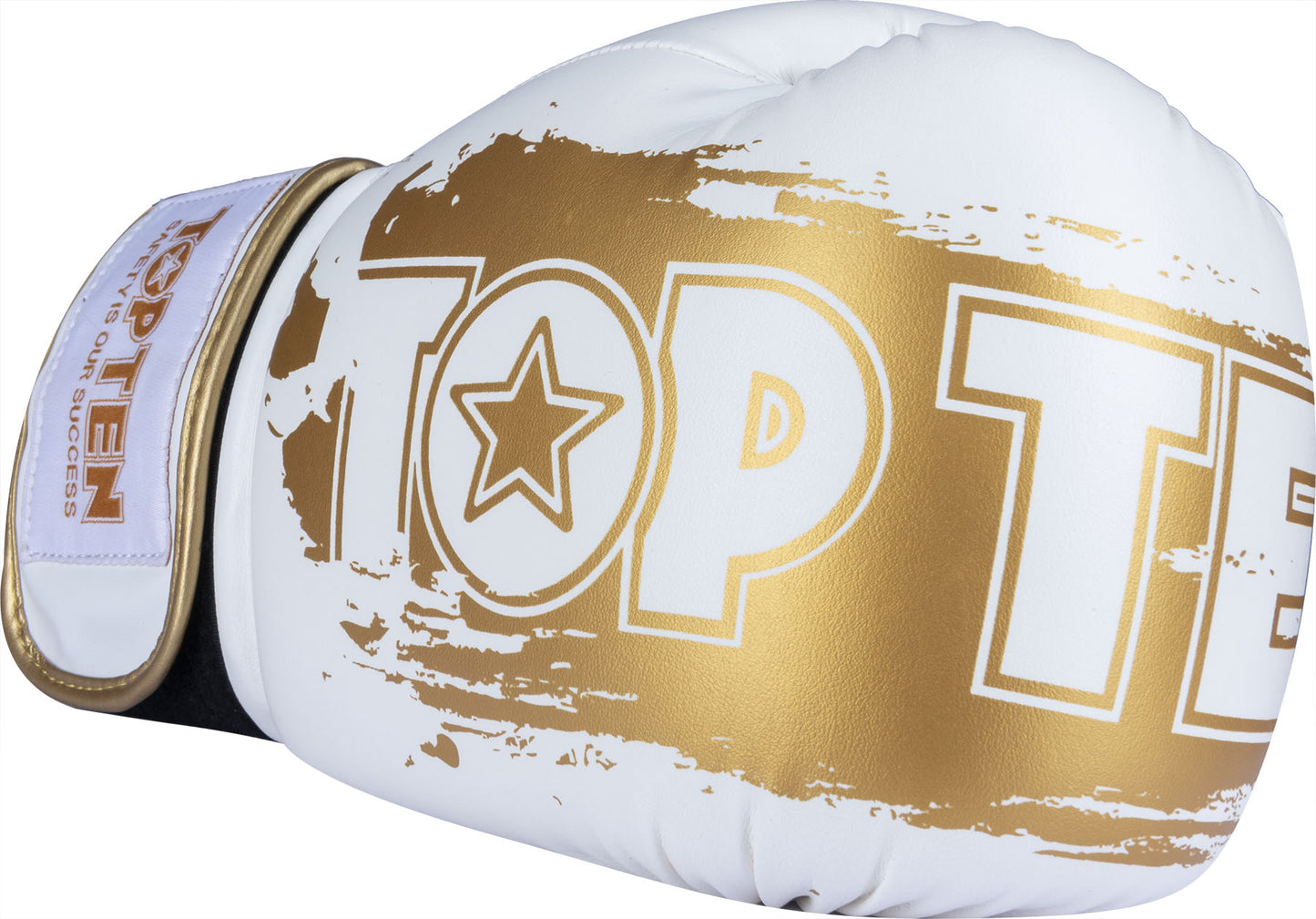 TOPTEN Power Ink Golden Star Logo goldener Print Detail
